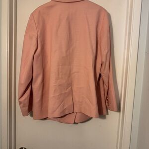 Talbots Soft Pink Plus Blazer 18w
